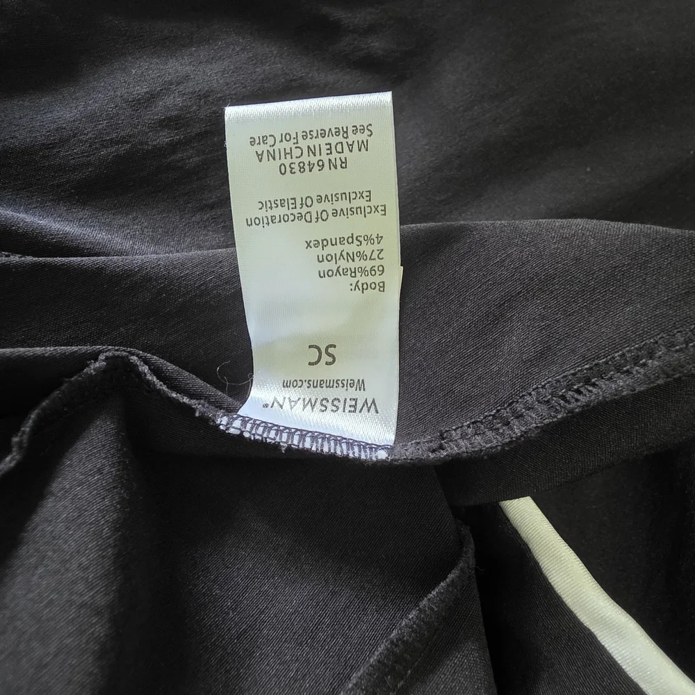Weissman Black Jacket with Glittering Silver Tie